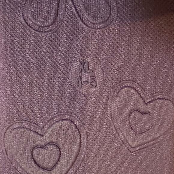 Jessica Simpson Slippers Plum Purple XL 4 - 5 Faux Fur Slip on Girls Memory Foam - Picture 4 of 7